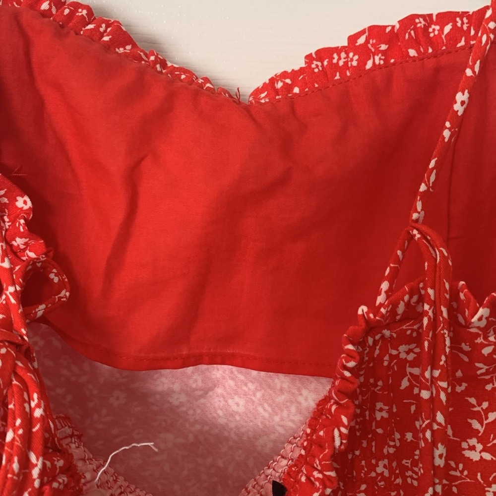 Red Zara halter top-NWT - Picture 6 of 7